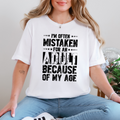 Wholesale Often Mistaken For An Adult Graphic Tee - White Tee
