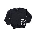 Wholesale KIDS Magnifique Graphic Tee - Black