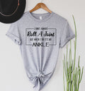 Wholesale Roll my Ankle Graphic Tee - Heathered Grey