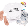 Wholesale Suspect weekend plans Graphic Tee - Ash Tee